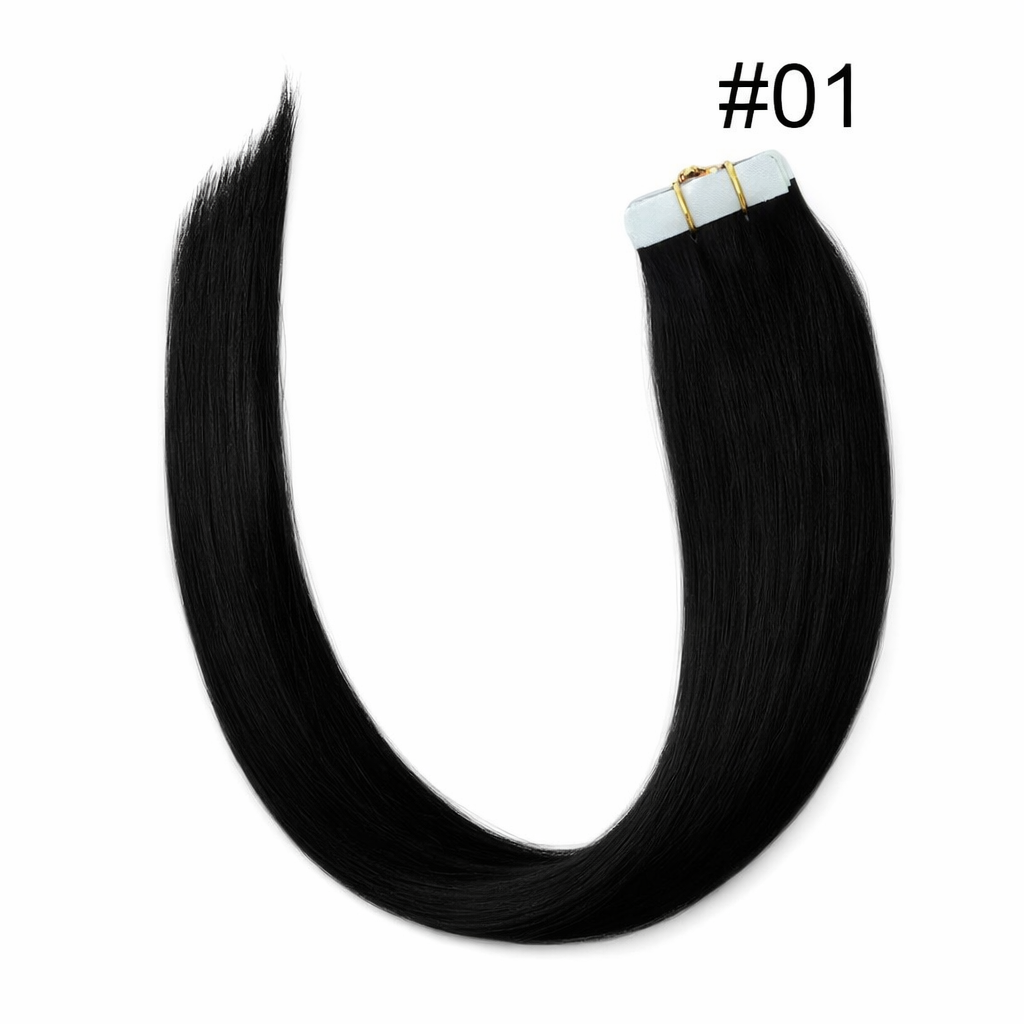 16" PU Nano Hair Extensions – Human Hair (20 Pieces)