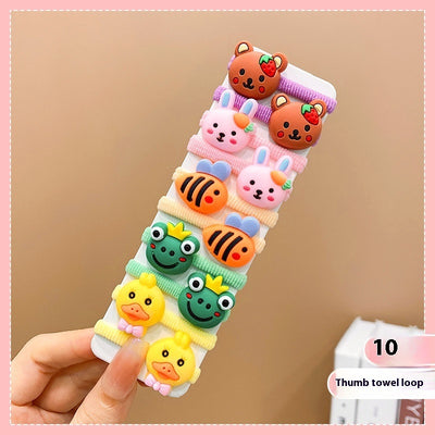 Cute Cartoon Hair Bands – Baby & Toddler Set