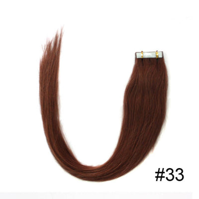 16" PU Nano Hair Extensions – Human Hair (20 Pieces)