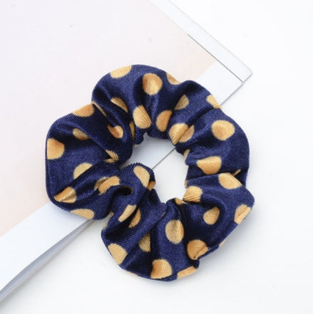 Vintage Leopard Hair Scrunchie