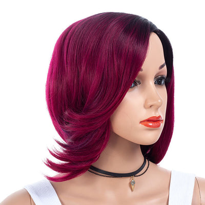 short curly hair wig