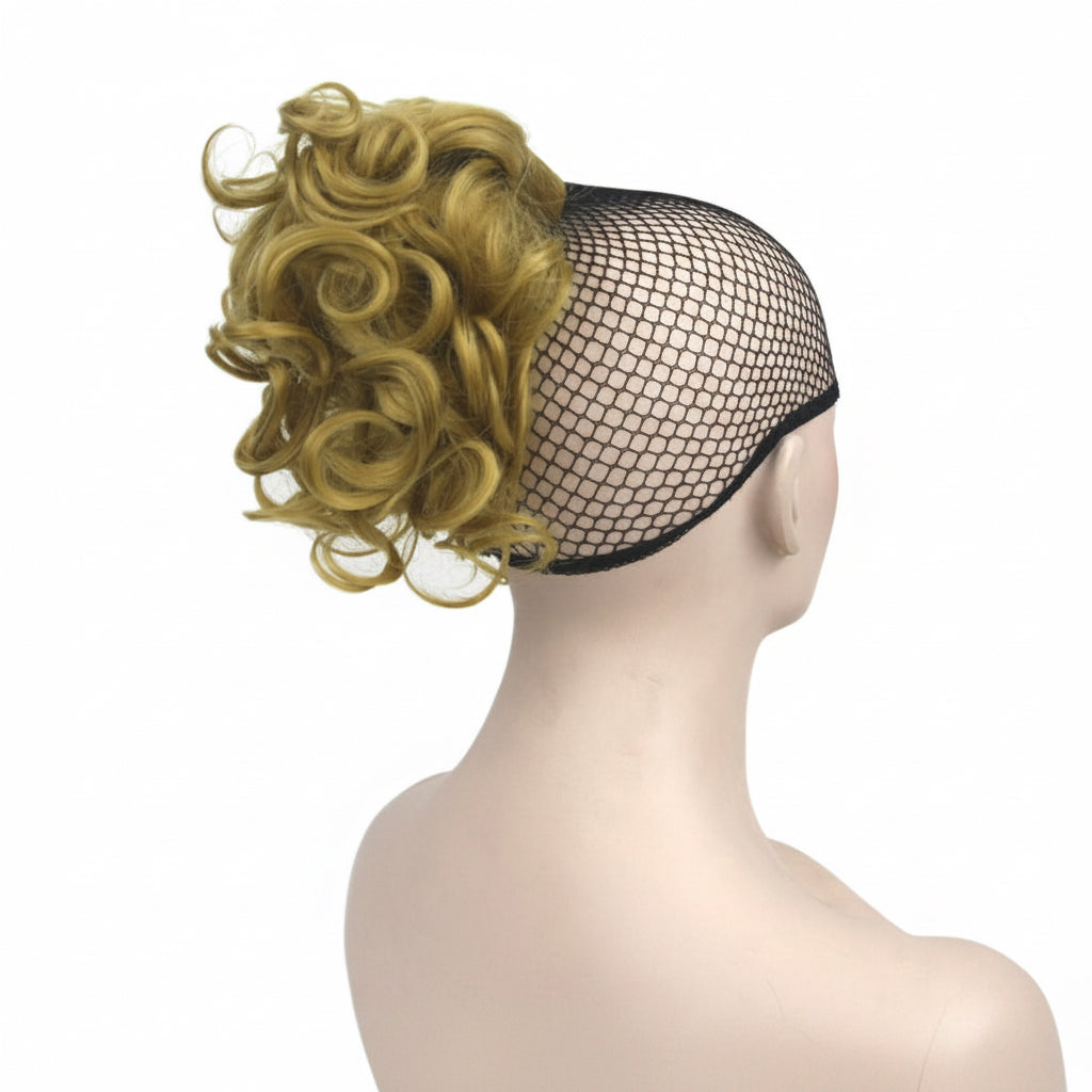 Fluffy Clip-In Ponytail – American Style Curls