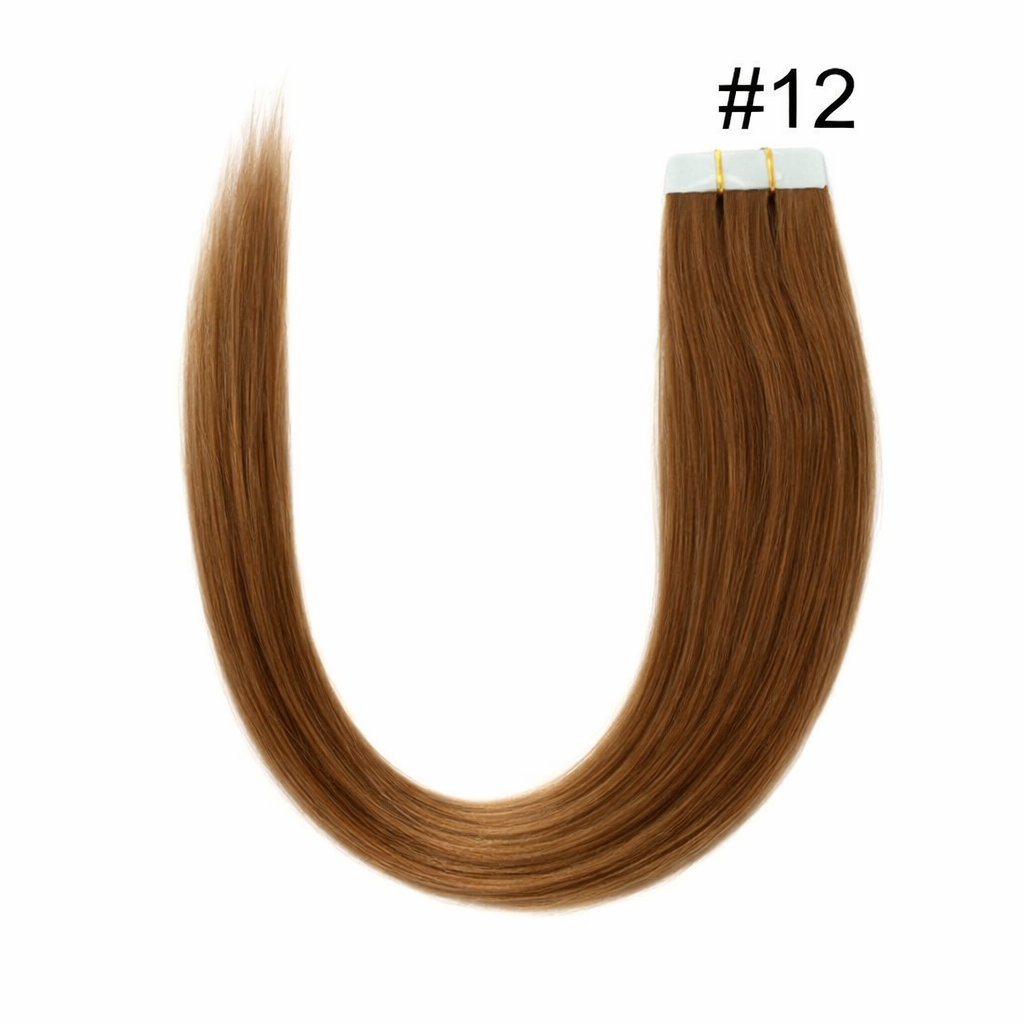 16" PU Nano Hair Extensions – Human Hair (20 Pieces)