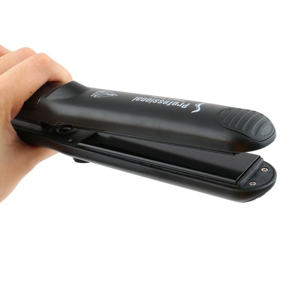Professional Steam Flat Iron with Tourmaline Ceramic Plates