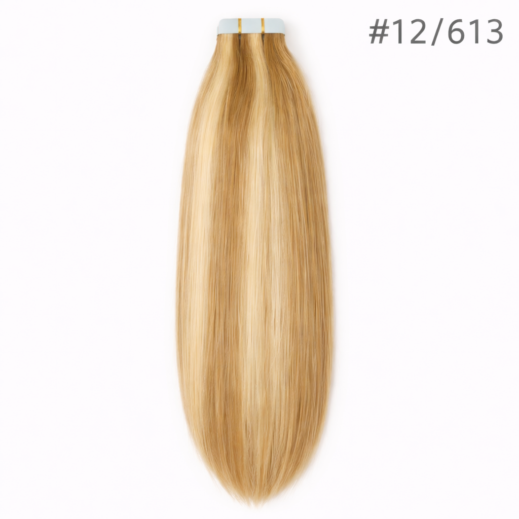 16" PU Nano Hair Extensions – Human Hair (20 Pieces)