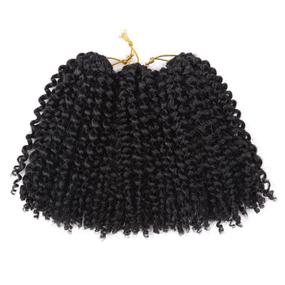 Crochet-Style Wig with Hair Extensions
