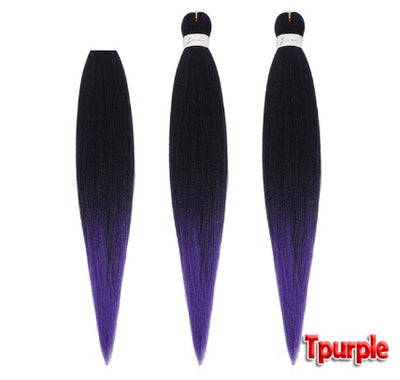Ombre Braiding Hair – Easy Crochet Extensions