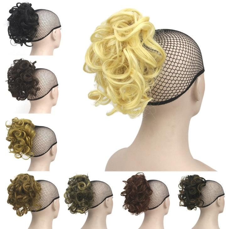 Fluffy Clip-In Ponytail – American Style Curls