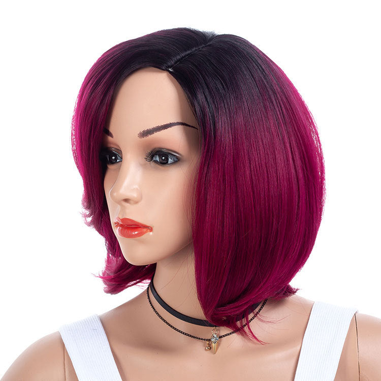 short curly hair wig