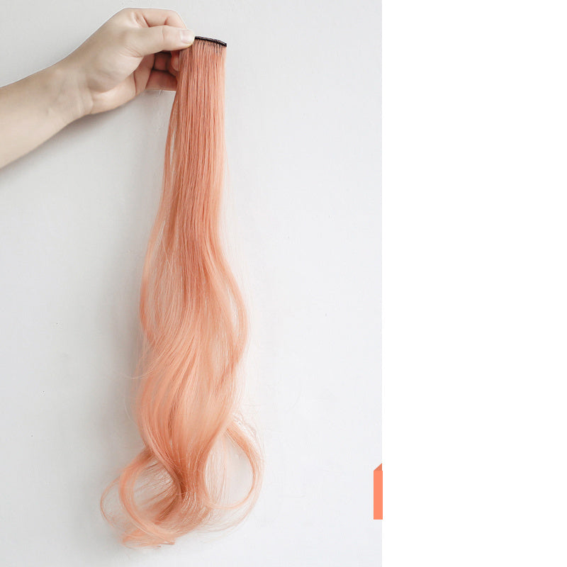 Curly Highlight Wig with Ear Tuck Design