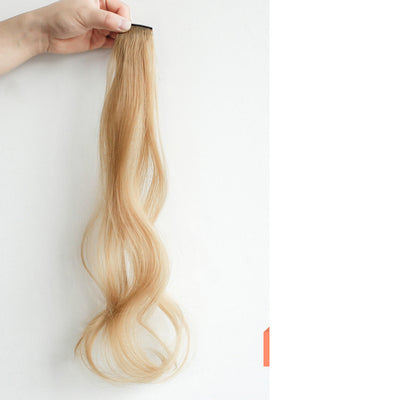 Curly Highlight Wig with Ear Tuck Design