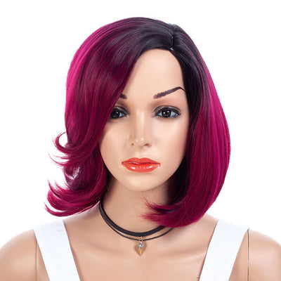 short curly hair wig