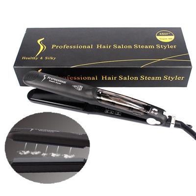 Professional Steam Flat Iron with Tourmaline Ceramic Plates