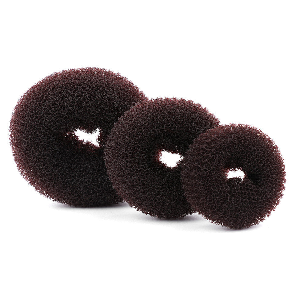 Donut-Style Hair Barrette - 3 piece
