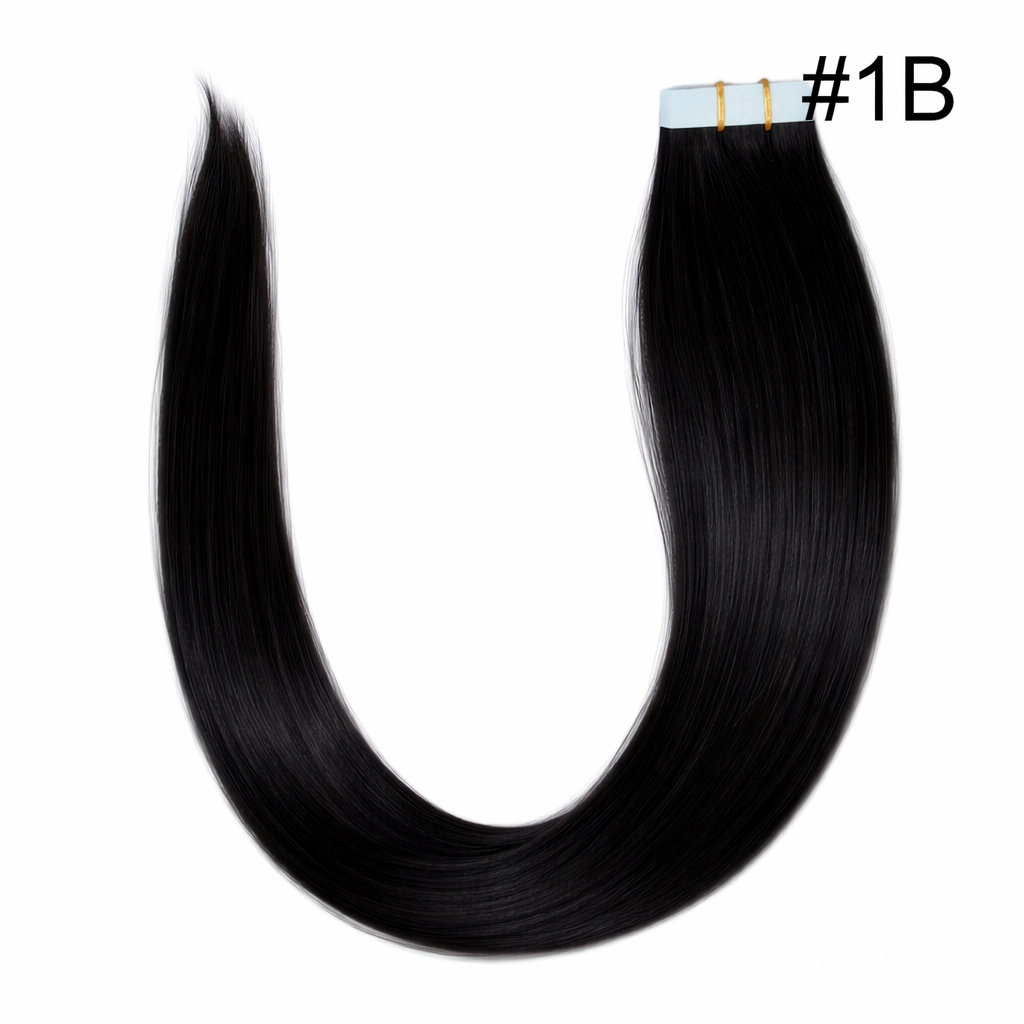 16" PU Nano Hair Extensions – Human Hair (20 Pieces)