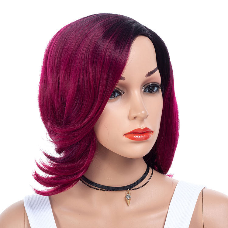short curly hair wig