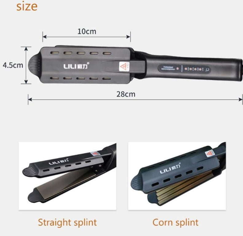 Professional Hair Straightener – Anti-Frizz Ceramic Plates