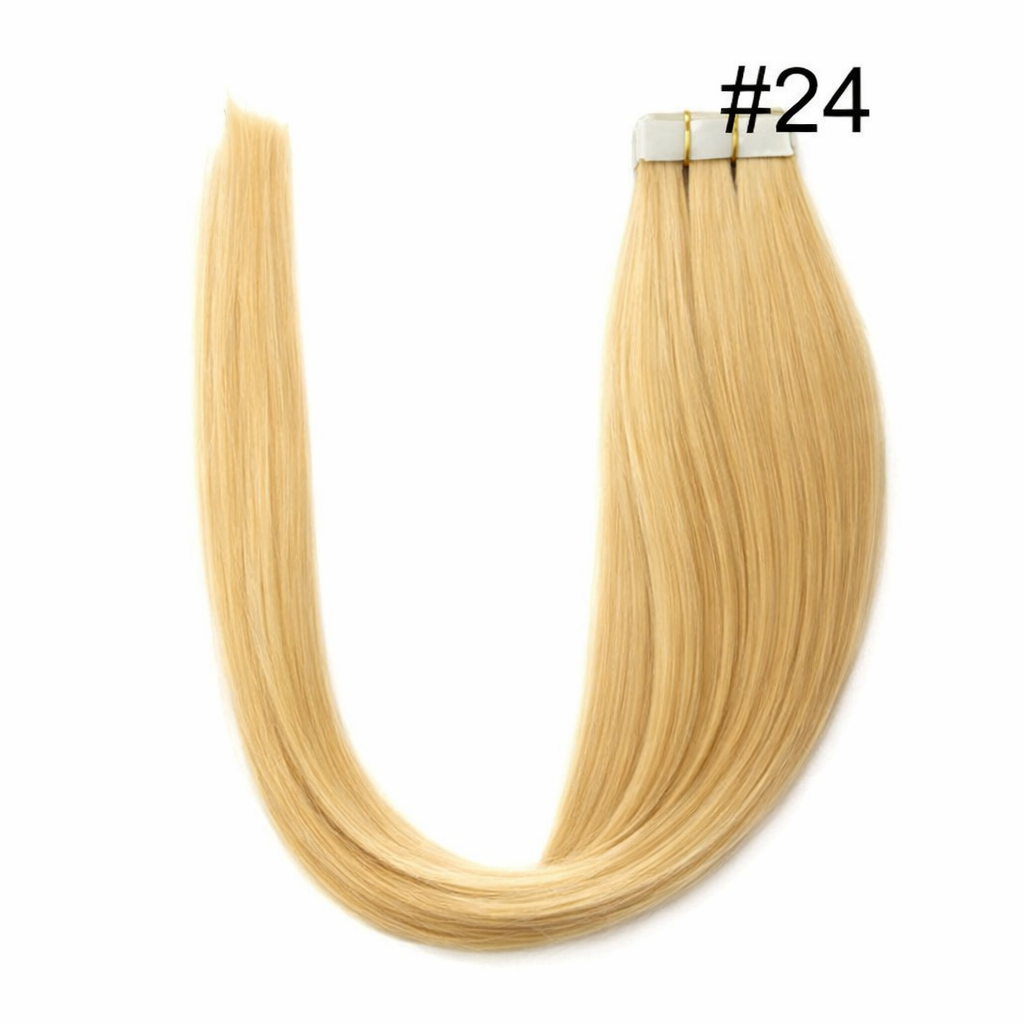 16" PU Nano Hair Extensions – Human Hair (20 Pieces)