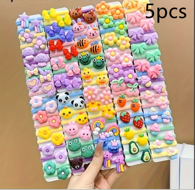 Cute Cartoon Hair Bands – Baby & Toddler Set