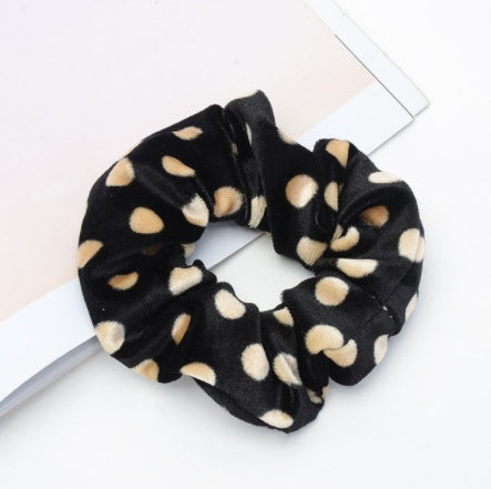 Vintage Leopard Hair Scrunchie