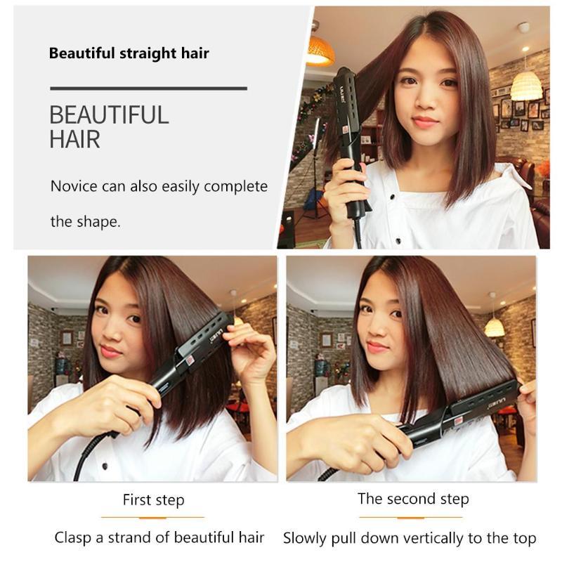 Professional Hair Straightener – Anti-Frizz Ceramic Plates