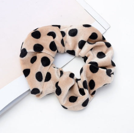 Vintage Leopard Hair Scrunchie