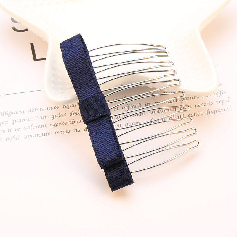 Decorative Bow Hair Clip Comb