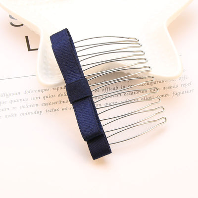 Decorative Bow Hair Clip Comb