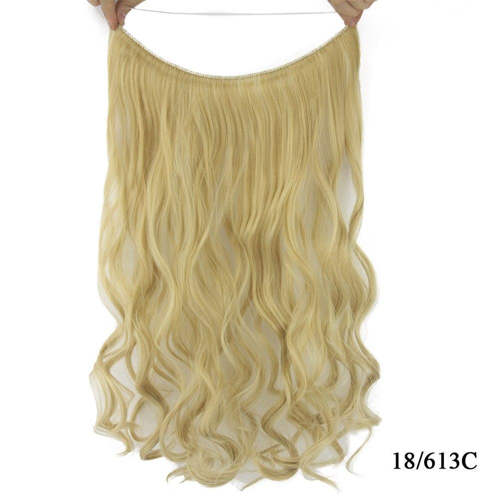 Invisible Halo Hair Extensions – No Clip, No Damage