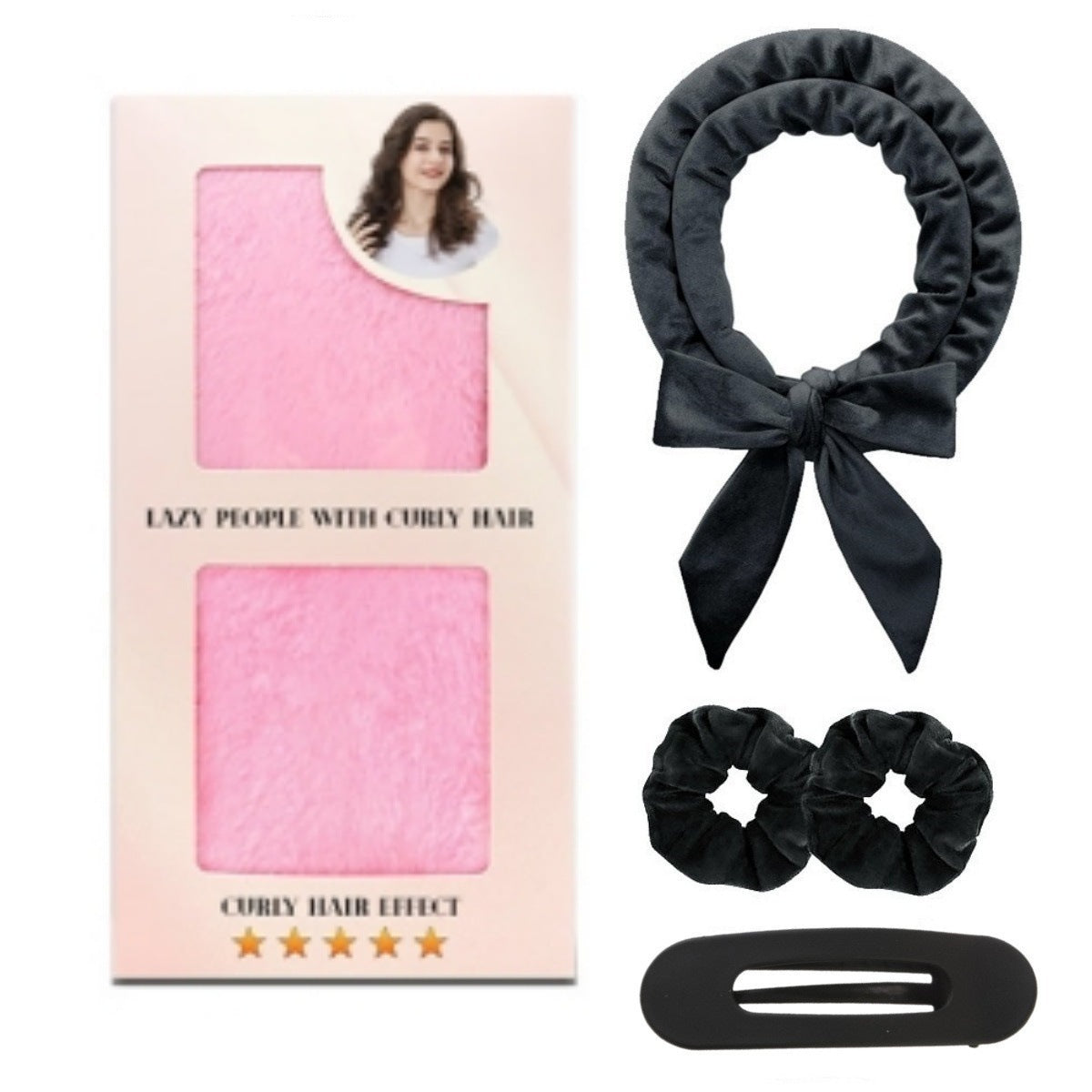 No-Heat Big Wave Sleep Hair Curlers