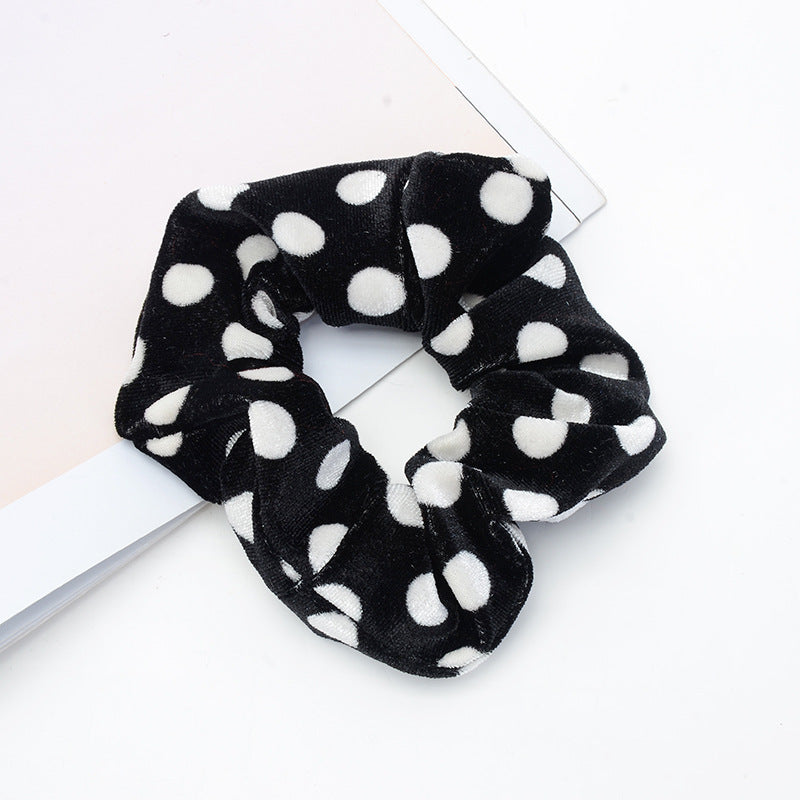 Vintage Leopard Hair Scrunchie