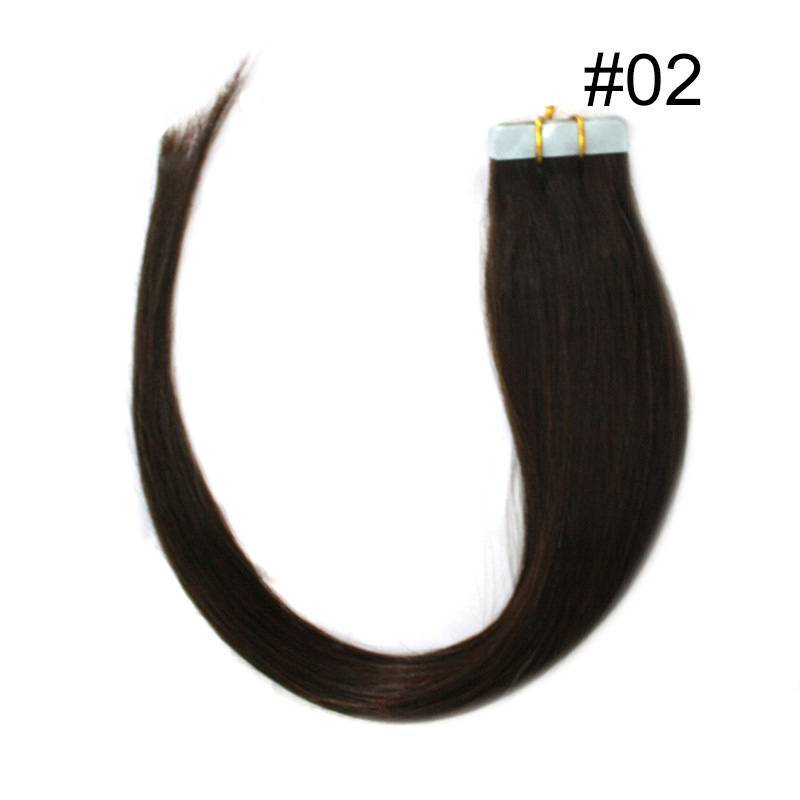 16" PU Nano Hair Extensions – Human Hair (20 Pieces)