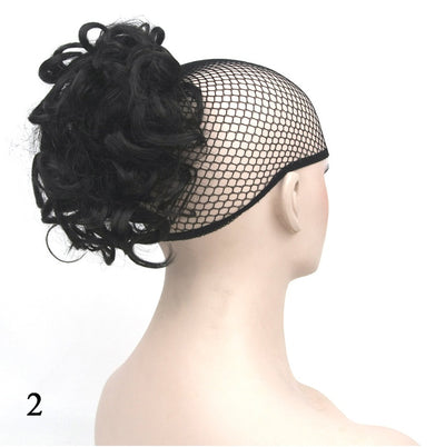 Fluffy Clip-In Ponytail – American Style Curls