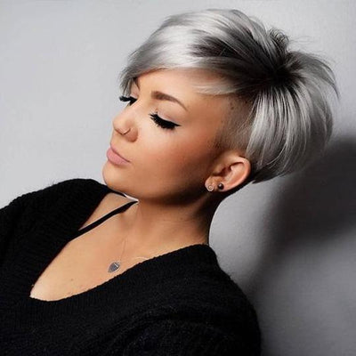 Pixie Cut Short Wig – Synthetic Hair