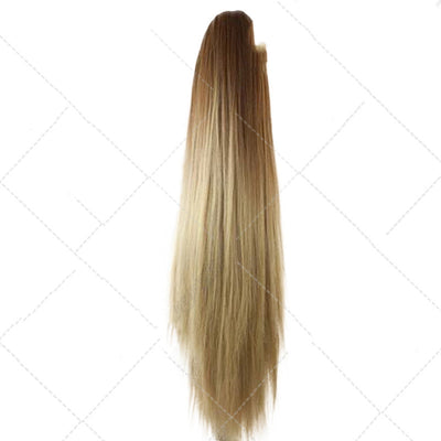T-Color Straight Ponytail Extension – Clip-In