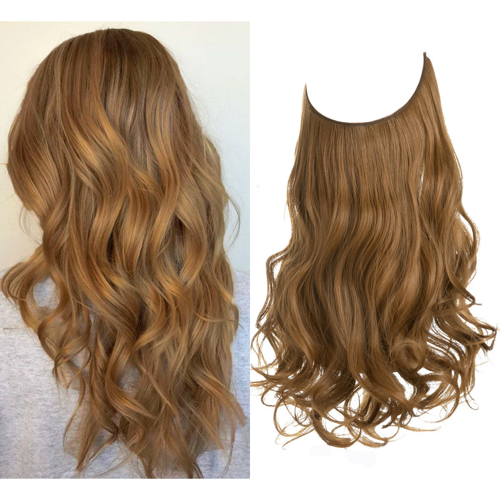 Long Curly Synthetic Wig – Matte Heat-Resistant Fiber