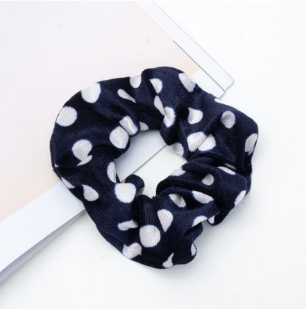 Vintage Leopard Hair Scrunchie