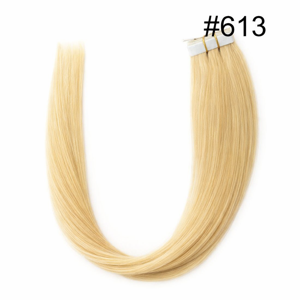 16" PU Nano Hair Extensions – Human Hair (20 Pieces)