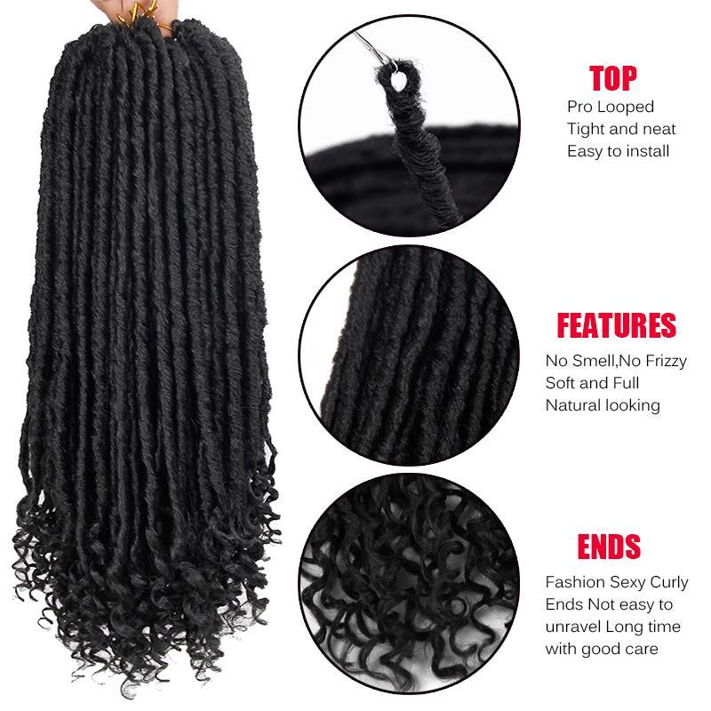 Synthetic Braided Hair Extensions