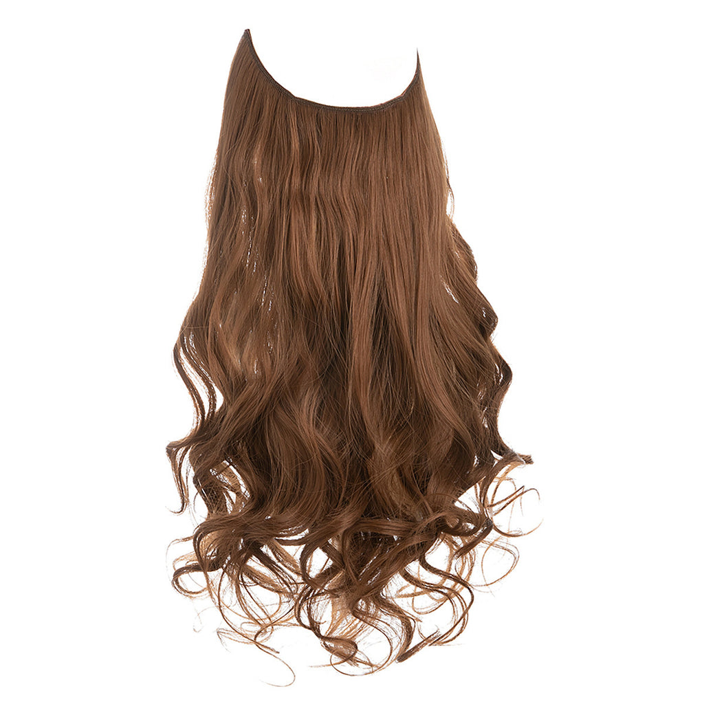 Long Curly Synthetic Wig – Matte Heat-Resistant Fiber