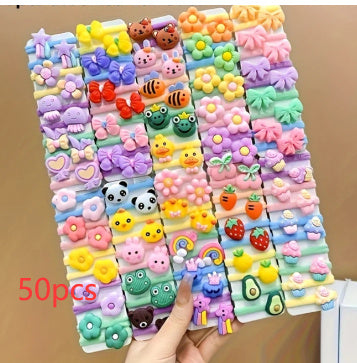 Cute Cartoon Hair Bands – Baby & Toddler Set