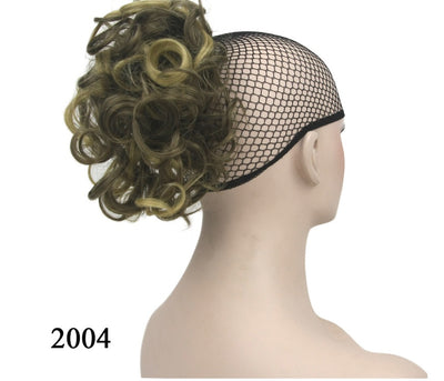 Fluffy Clip-In Ponytail – American Style Curls