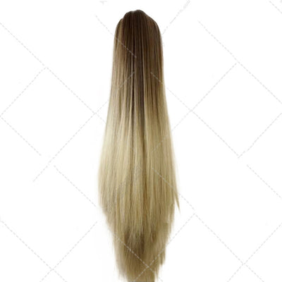 T-Color Straight Ponytail Extension – Clip-In