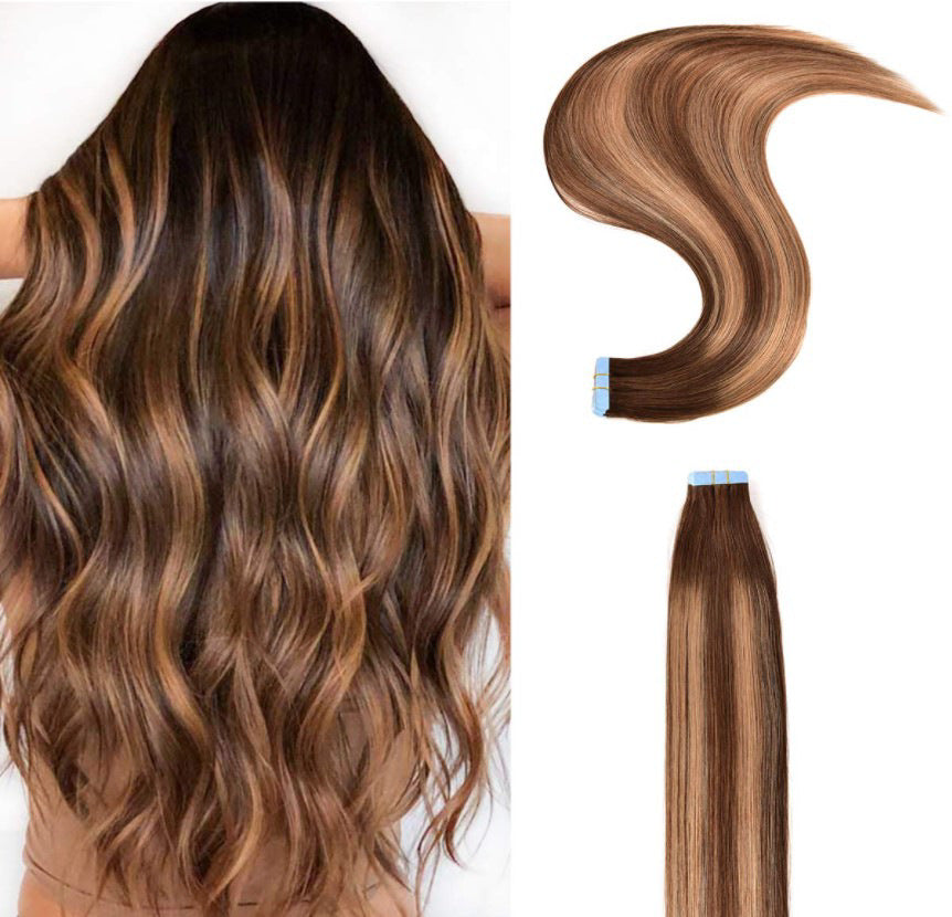 Tape-in Human Hair Extensions