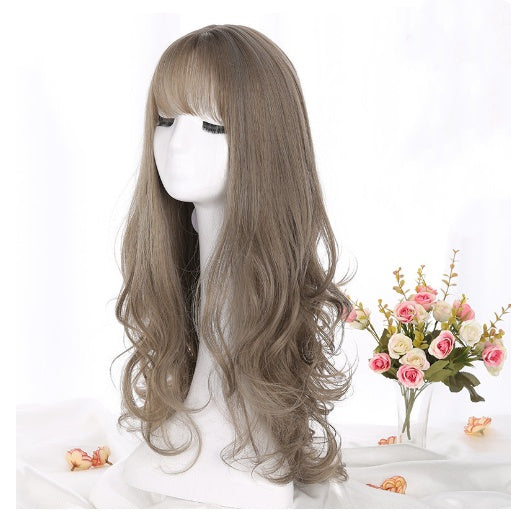 Wavy U-Part Wig with Clip-In Design – Long & Natural