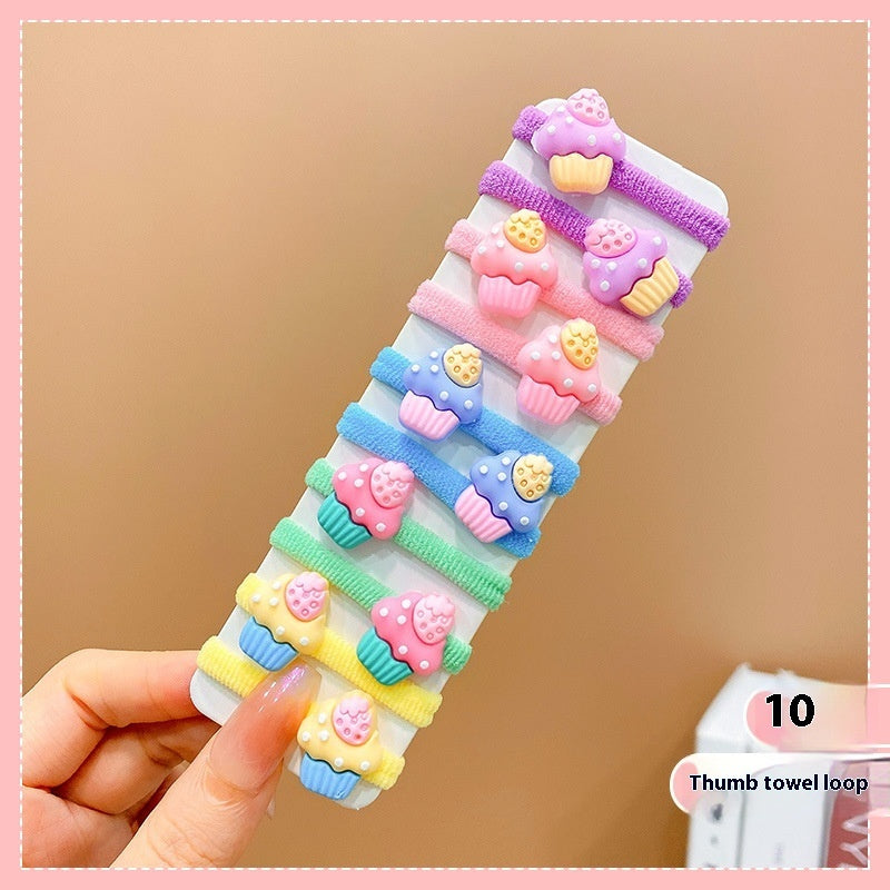 Cute Cartoon Hair Bands – Baby & Toddler Set
