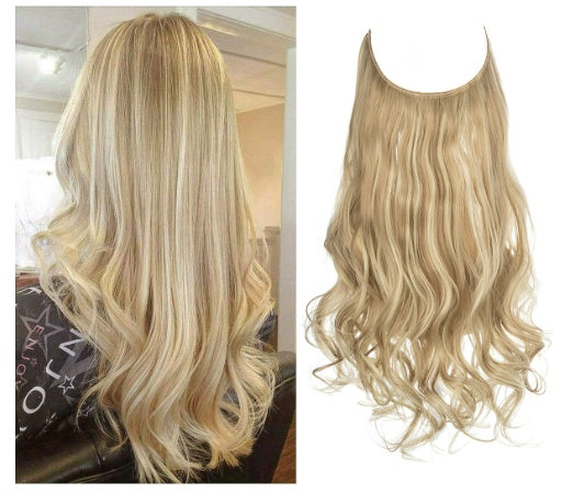 Long Curly Synthetic Wig – Matte Heat-Resistant Fiber