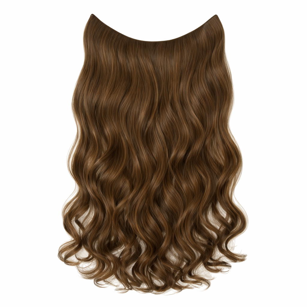 Invisible Halo Hair Extensions – No Clip, No Damage