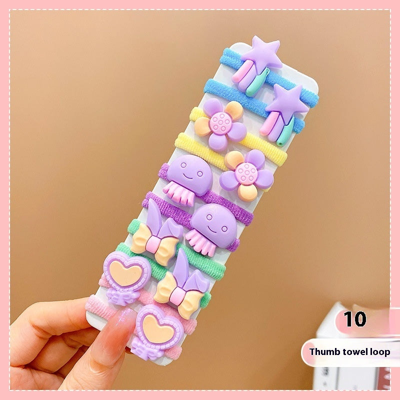 Cute Cartoon Hair Bands – Baby & Toddler Set
