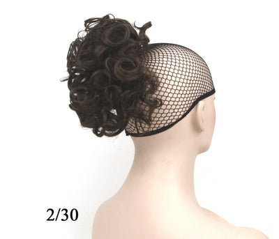 Fluffy Clip-In Ponytail – American Style Curls